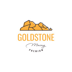 hill-stone-gold-mining-line-hipster-logo-design-vector-46133302